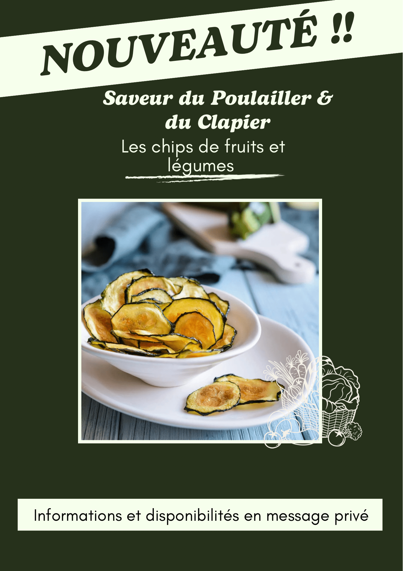 Chips carotte - Saveur_du_poulailler_et_du_clapier